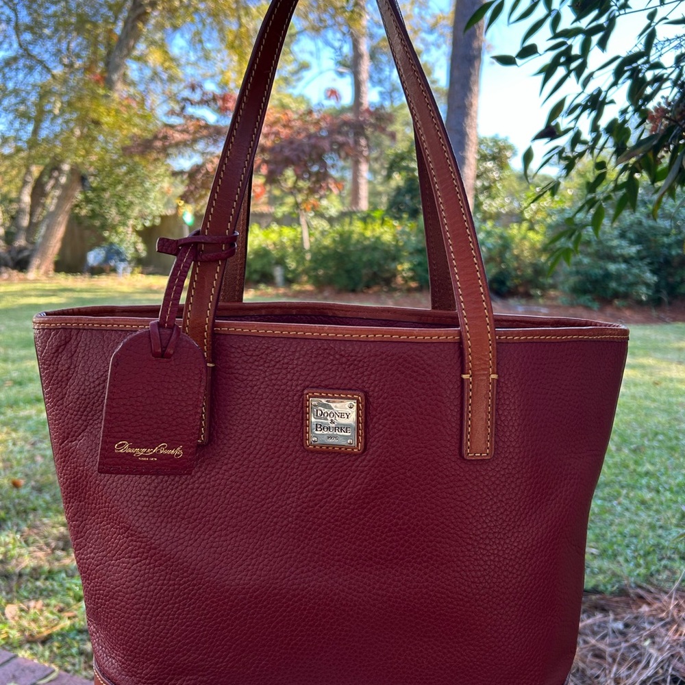 Dooney & Bourke Rich Burgundy Tote